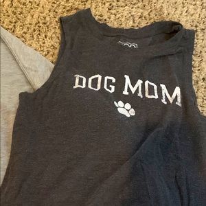 Dog mom tank top